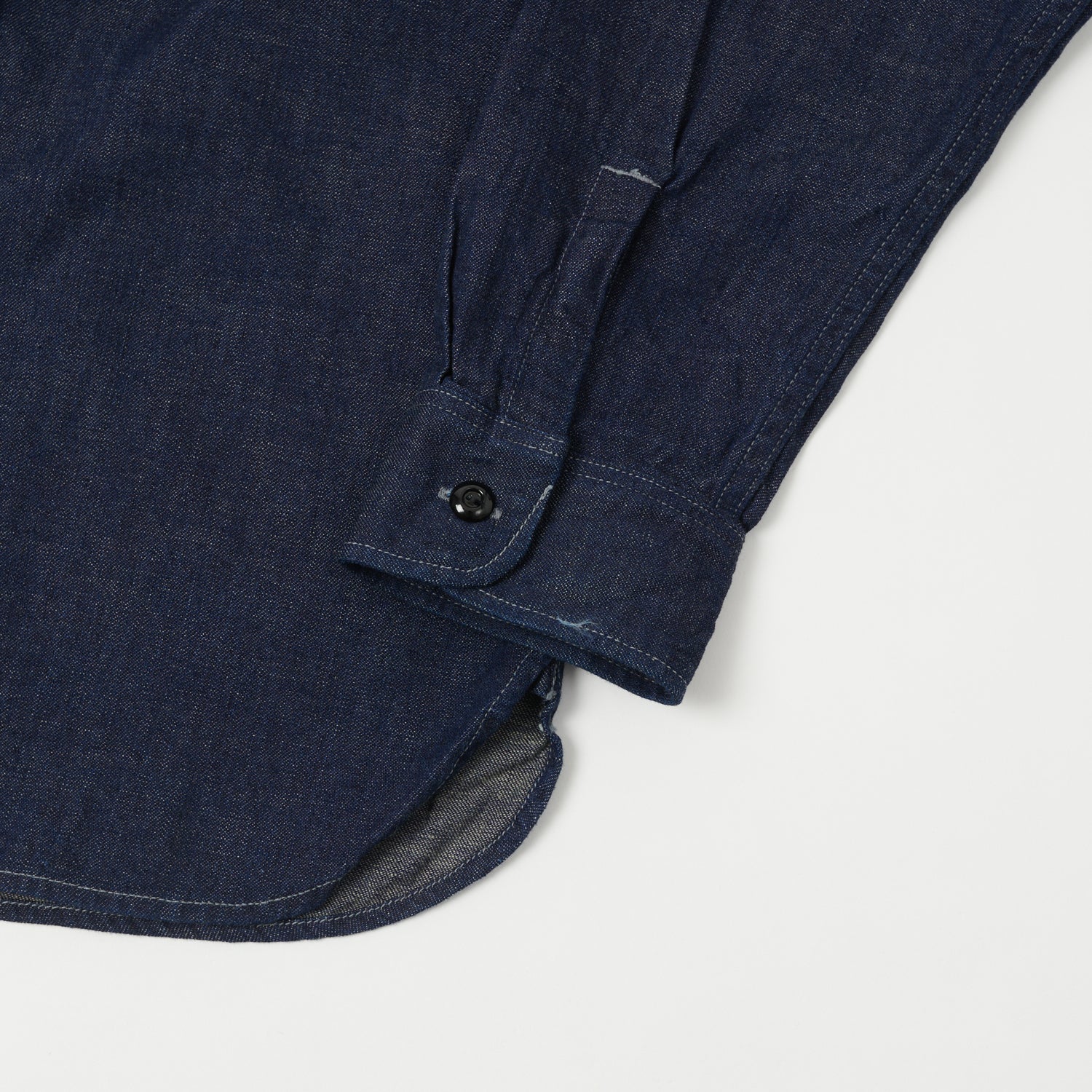 FULLCOUNT 4890 8oz Denim Work Shirt - One Wash