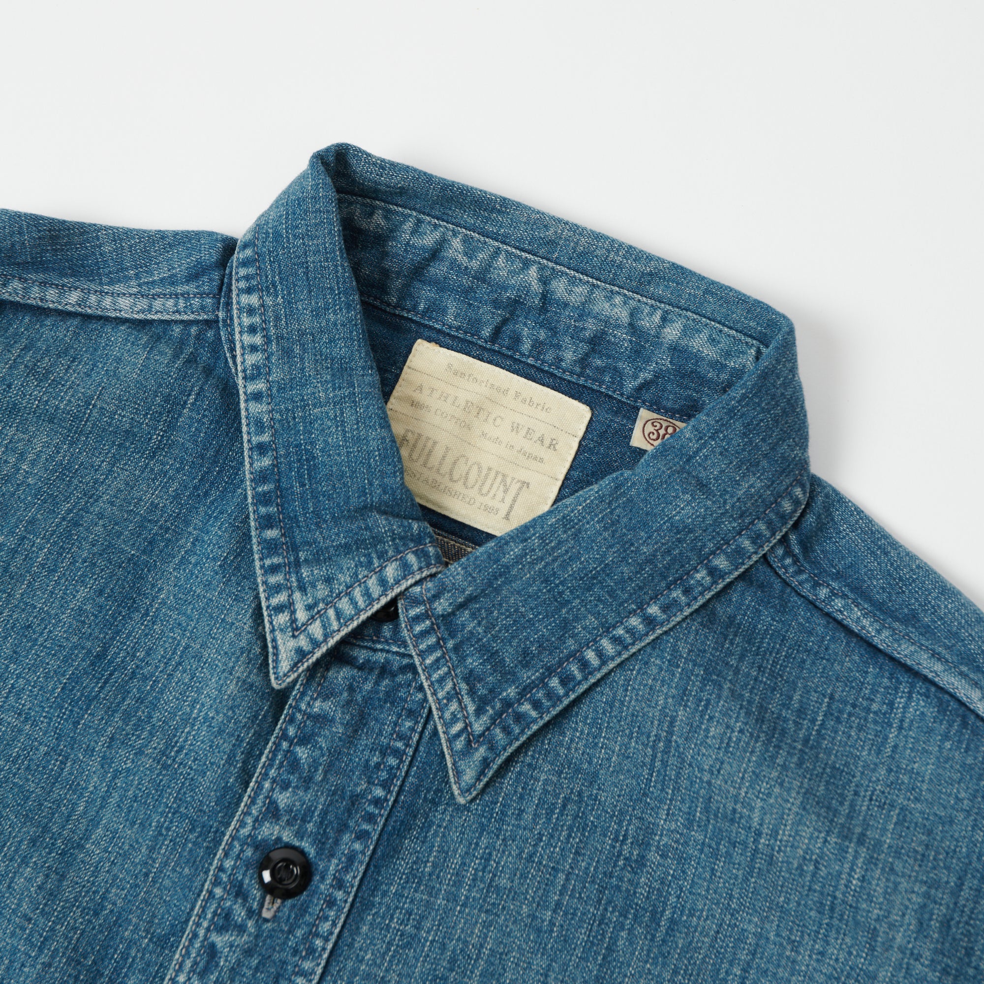 Full Count 4890HW Denim Work Shirt - Hand Wash | SON OF A STAG