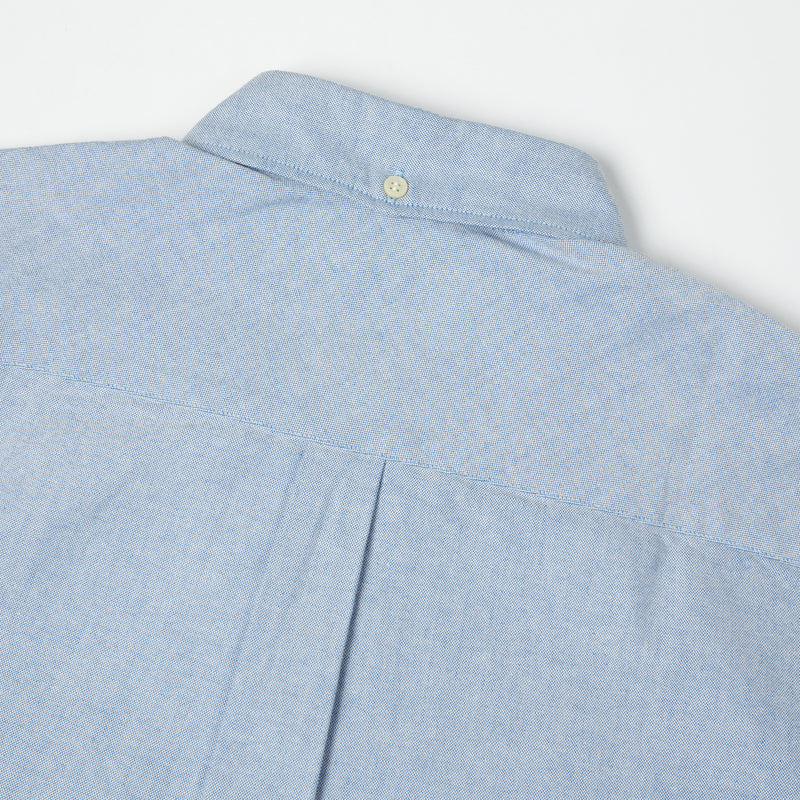 Full Count 4892 Oxford Cloth Button Down Shirt - Blue
