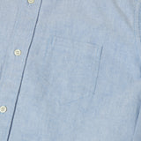 Full Count 4892 Oxford Cloth Button Down Shirt - Blue