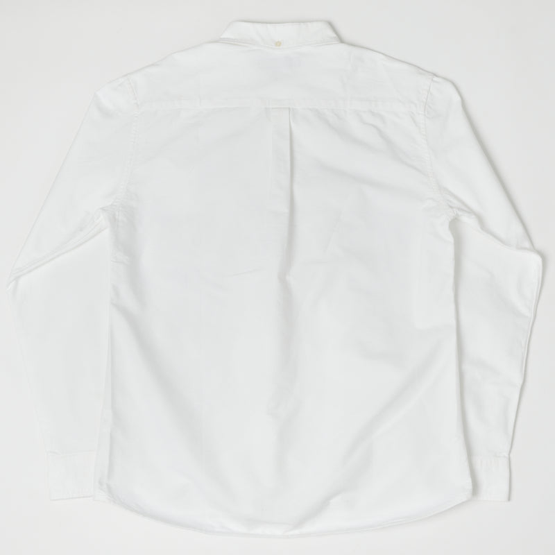 Full Count 4892 Oxford Cloth Button Down Shirt - White