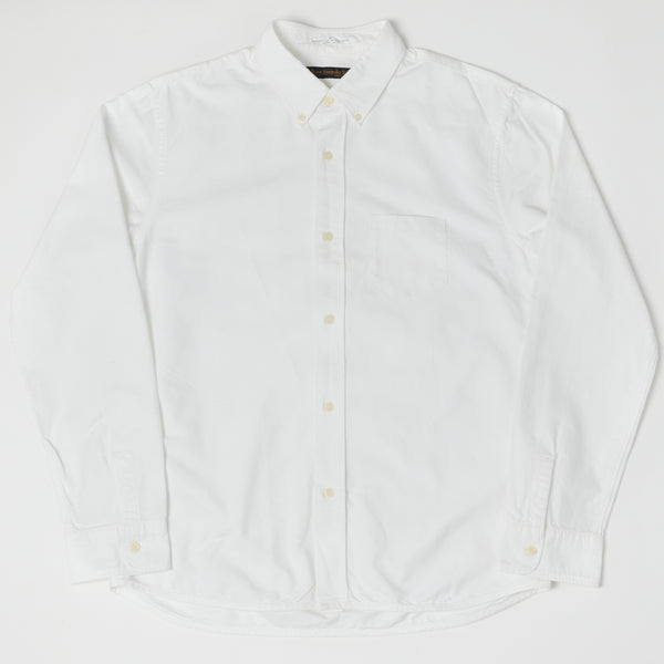Full Count 4892 Oxford Cloth Button Down Shirt - White | SON OF A STAG