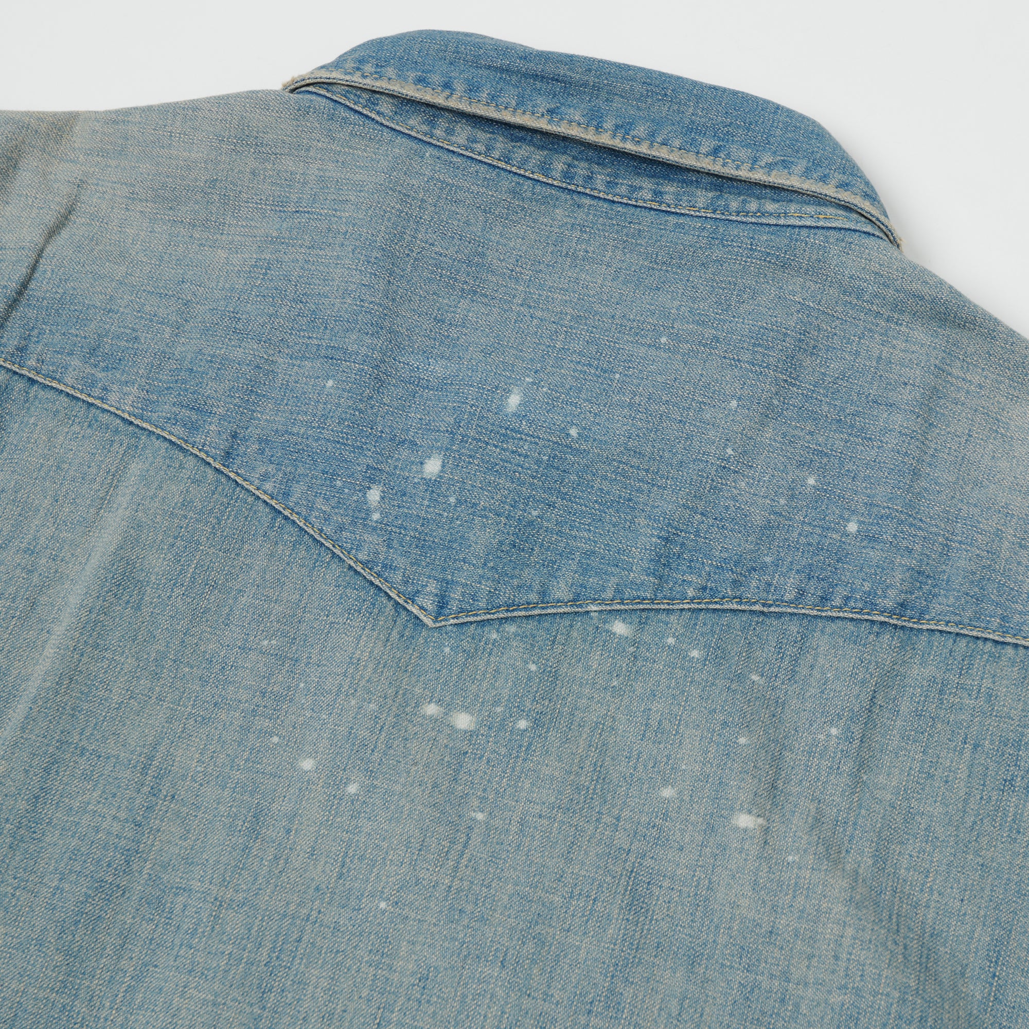 FULLCOUNT 4894 Denim Western Shirt - Heavy Wash