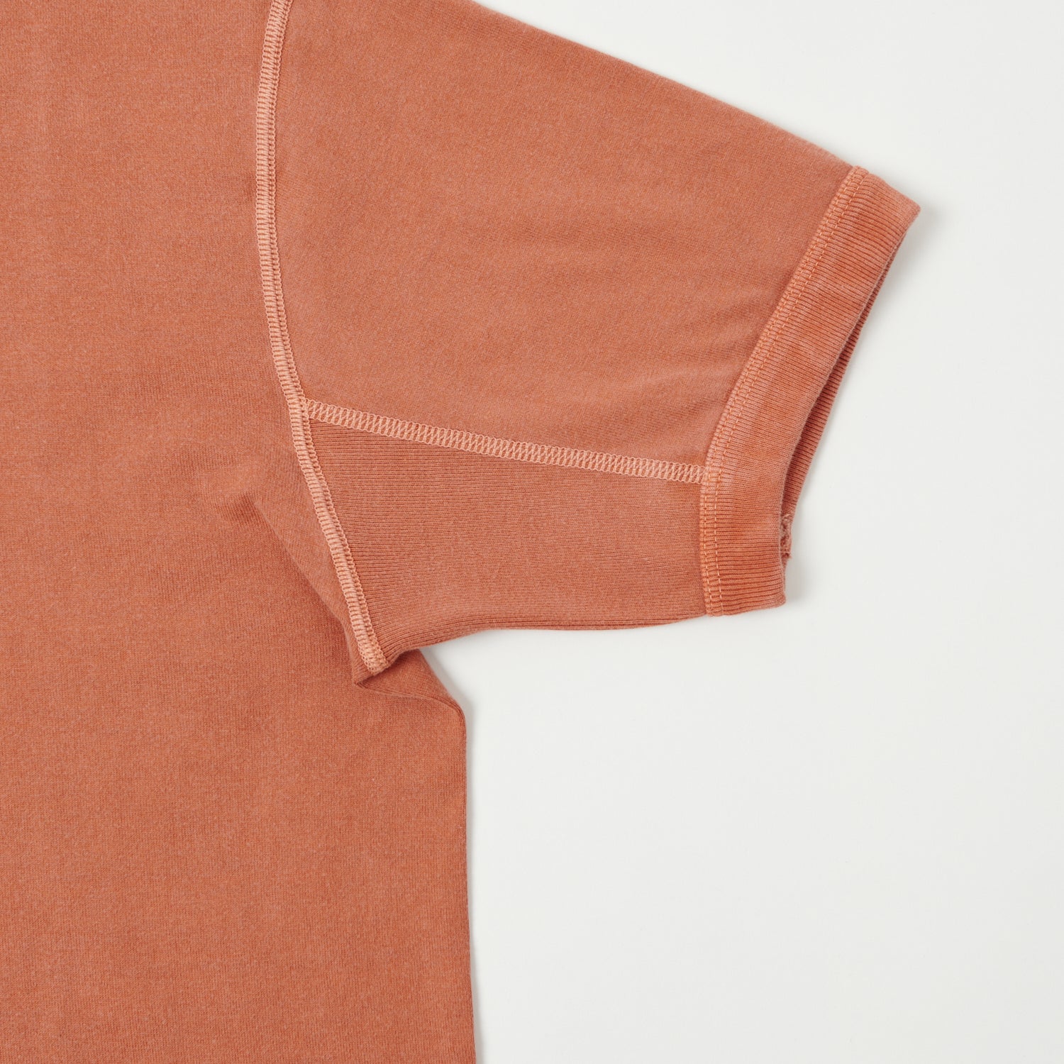 FULLCOUNT 5222 Flat Seam Heavyweight T-Shirt - Brown