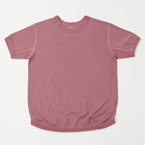 FULLCOUNT 5222 Flat Seam Heavyweight T-Shirt - Burgundy