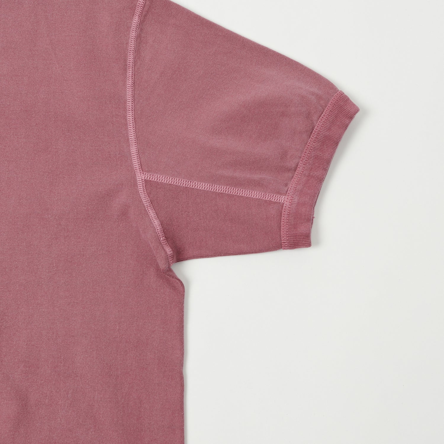 FULLCOUNT 5222 Flat Seam Heavyweight T-Shirt - Burgundy