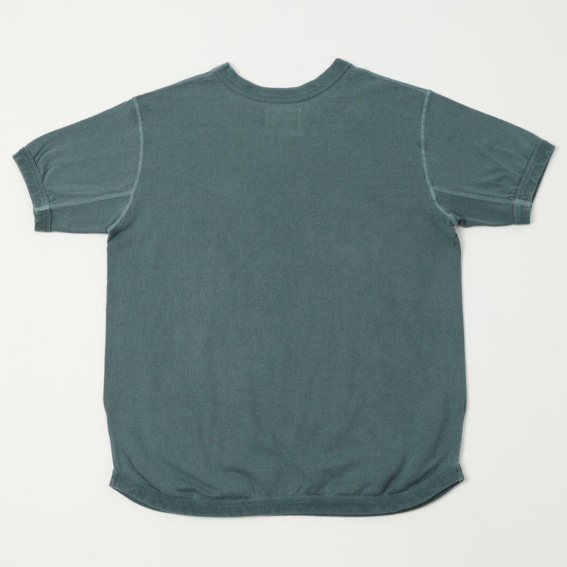 Full Count 5222 Flat Seam Heavyweight S/S Tee - Dark Green