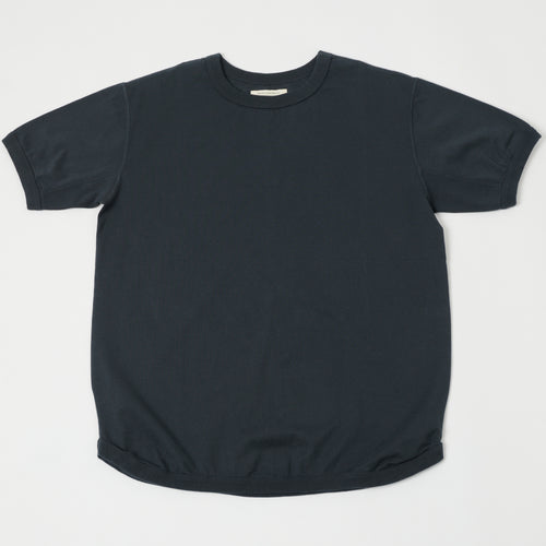 FULLCOUNT 5222 Flat Seam Heavyweight T-Shirt - Ink Black