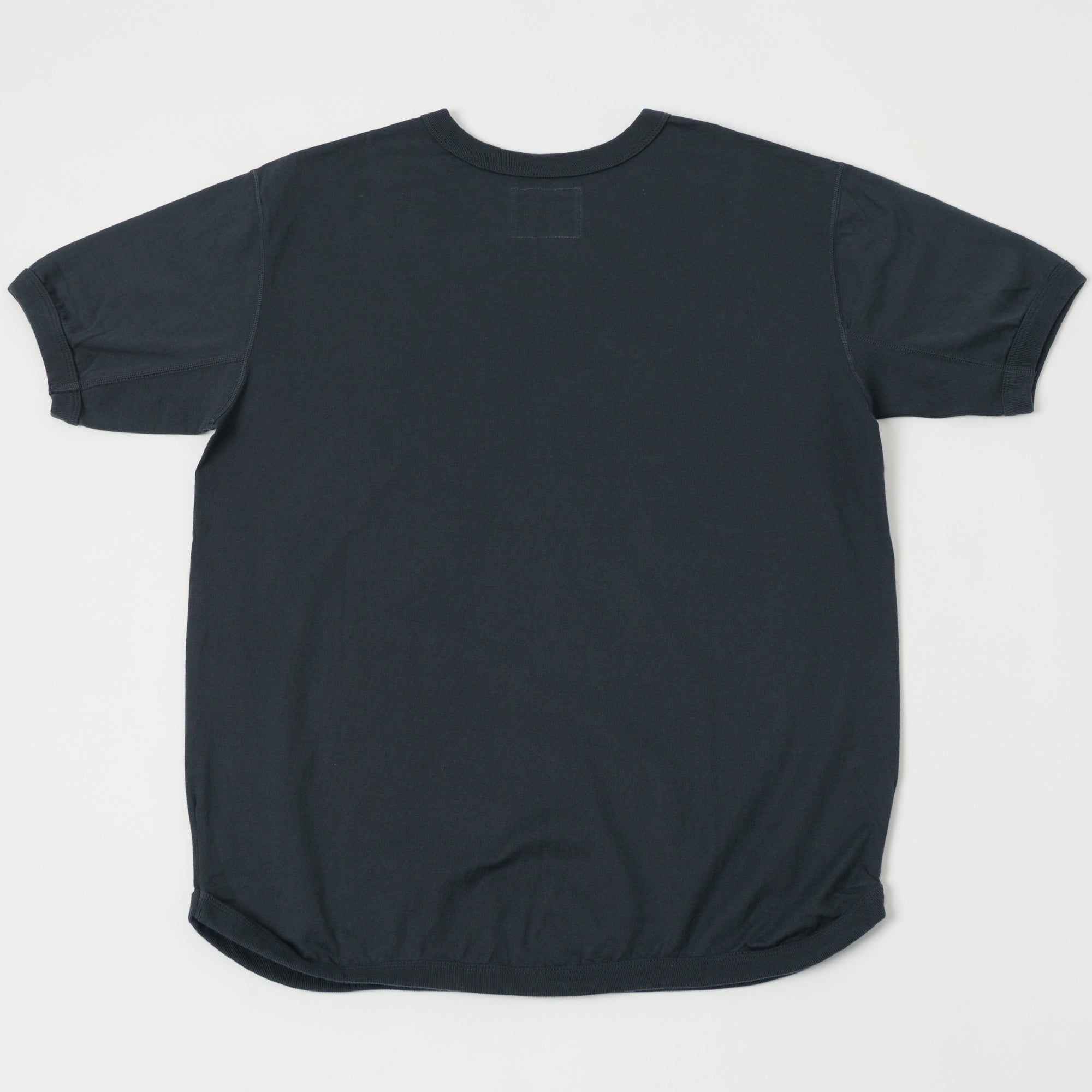 FULLCOUNT 5222 Flat Seam Heavyweight T-Shirt - Ink Black