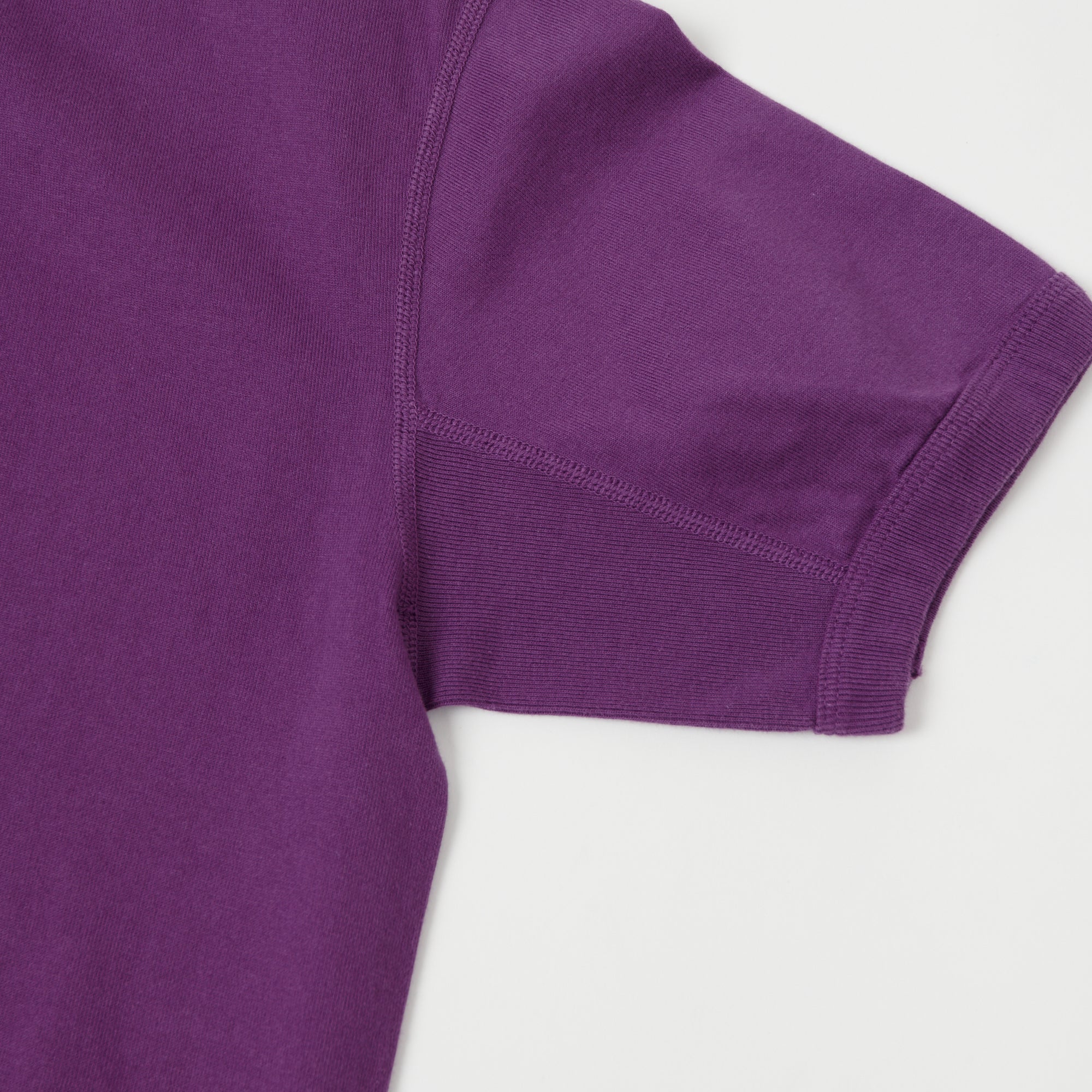 FULLCOUNT 5222 Flat Seam Heavyweight T-Shirt - Purple