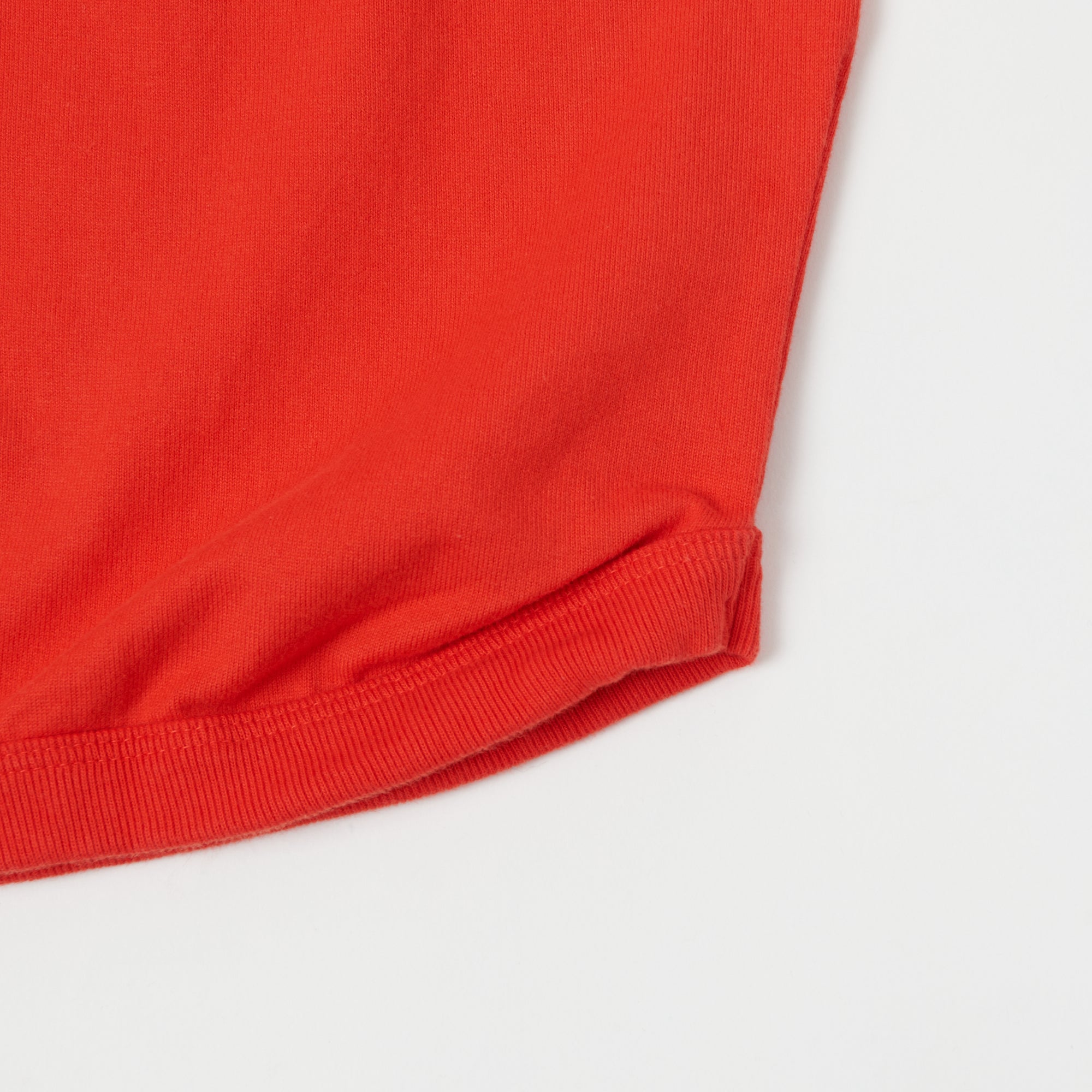 FULLCOUNT 5222 Flat Seam Heavyweight T-Shirt - Red