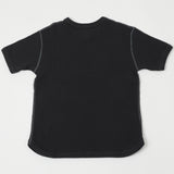 Full Count 5964S Heavyweight Waffle S/S Tee - Ink Black