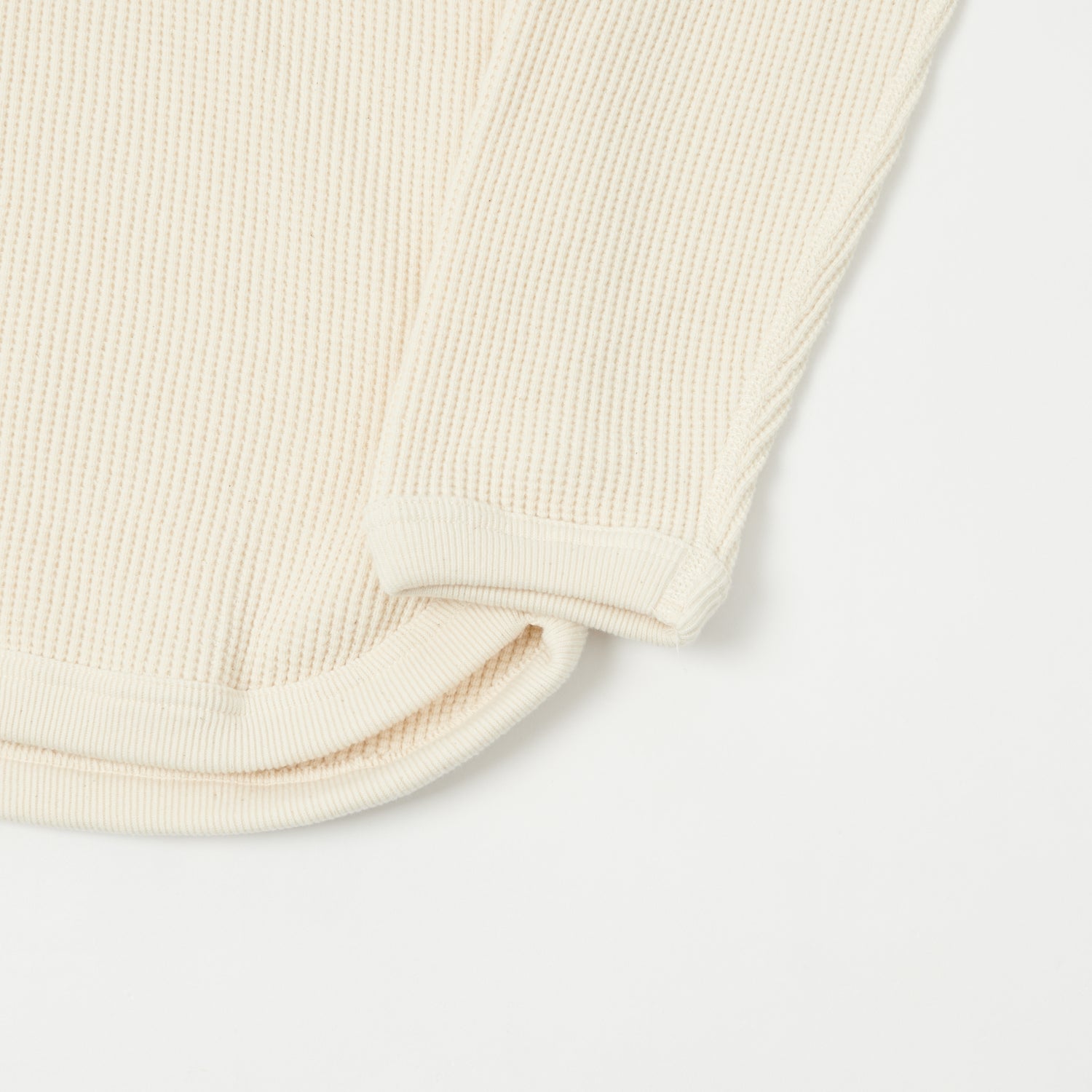 FULLCOUNT 5964 Heavyweight Waffle T-Shirt - Ecru