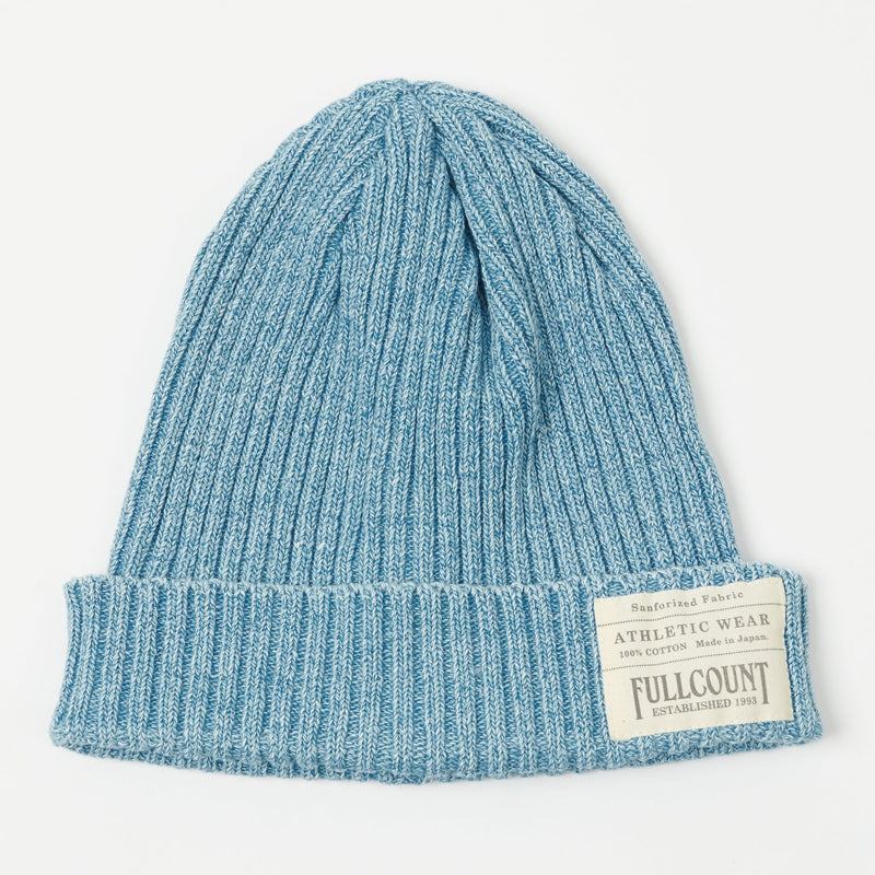 Full Count 6817 Rib Watch Cap - Faded Indigo | SON OF A STAG