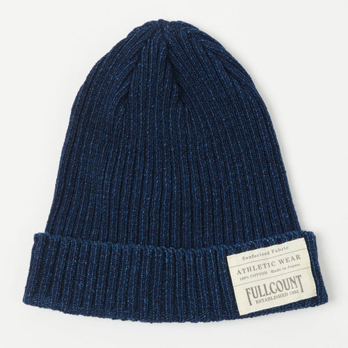 FULLCOUNT 6817 Rib Watch Cap - Indigo