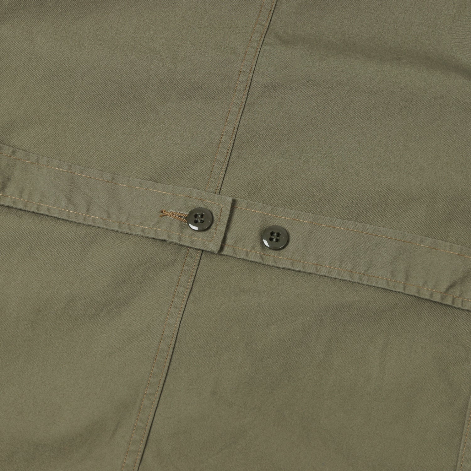 FULLCOUNT 2888 Poplin Atelier Coat - Ash Green