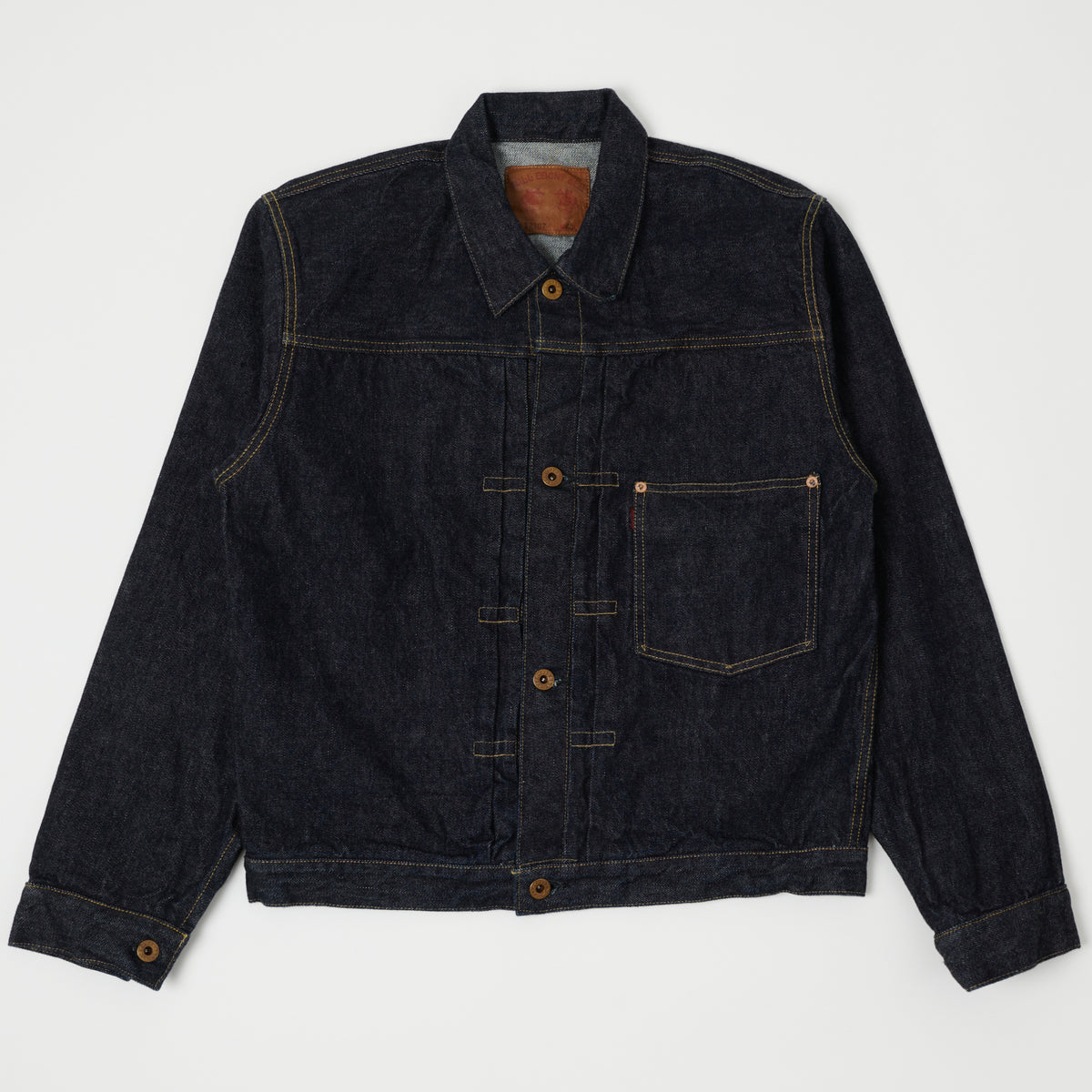 FULLCOUNT S2107 14oz Type I Denim Jacket - One Wash – SON OF A STAG