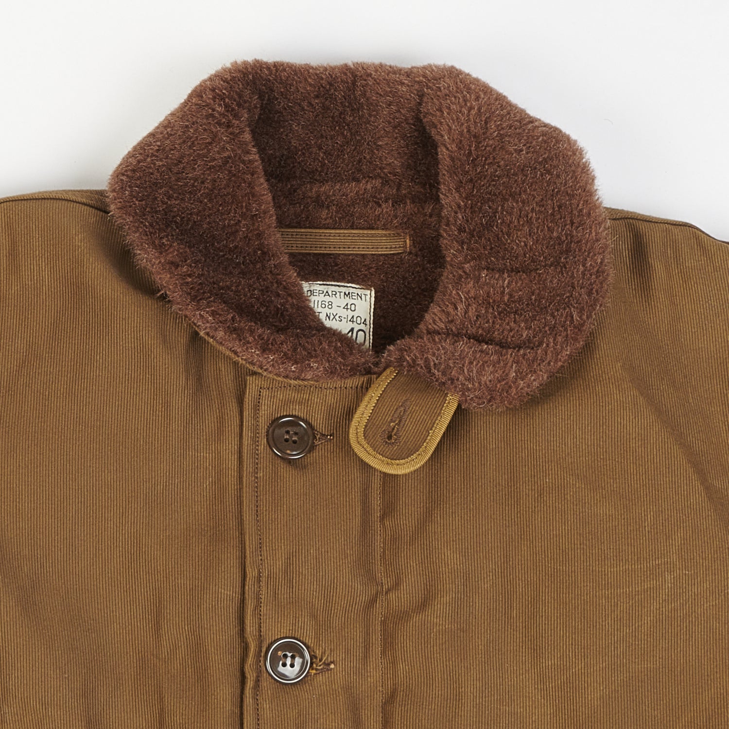 Freewheelers & Co Type N-1 Deck Jacket - Red Khaki