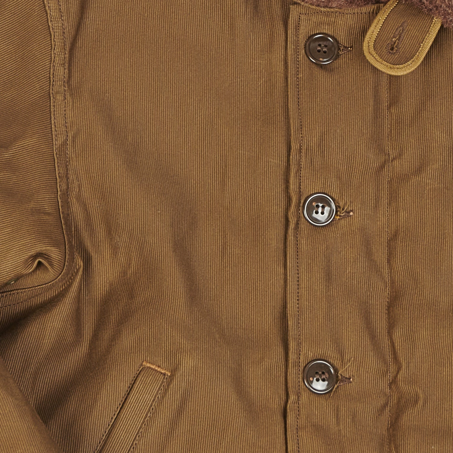 Freewheelers & Co Type N-1 Deck Jacket - Red Khaki