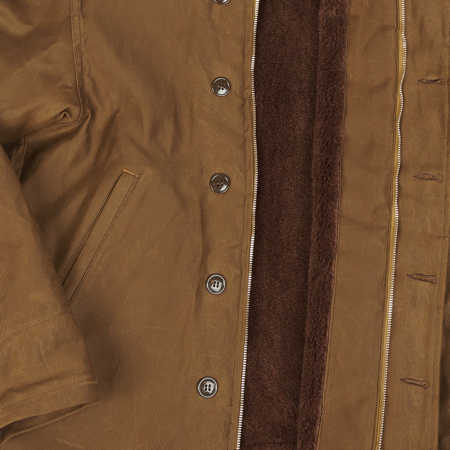 Freewheelers & Co Type N-1 Deck Jacket - Red Khaki