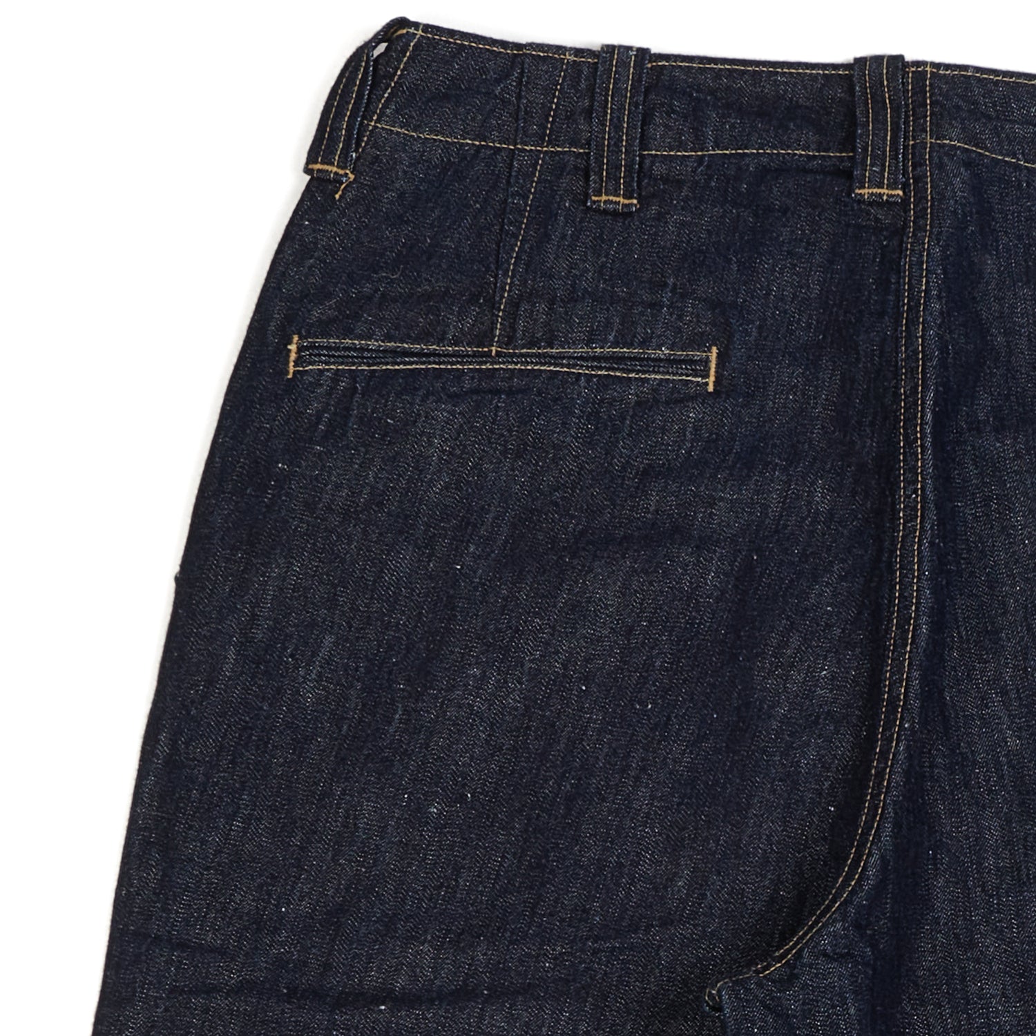 Freewheelers & Co USMC M-1942 9.5oz Regular Straight Denim Trouser - One Wash