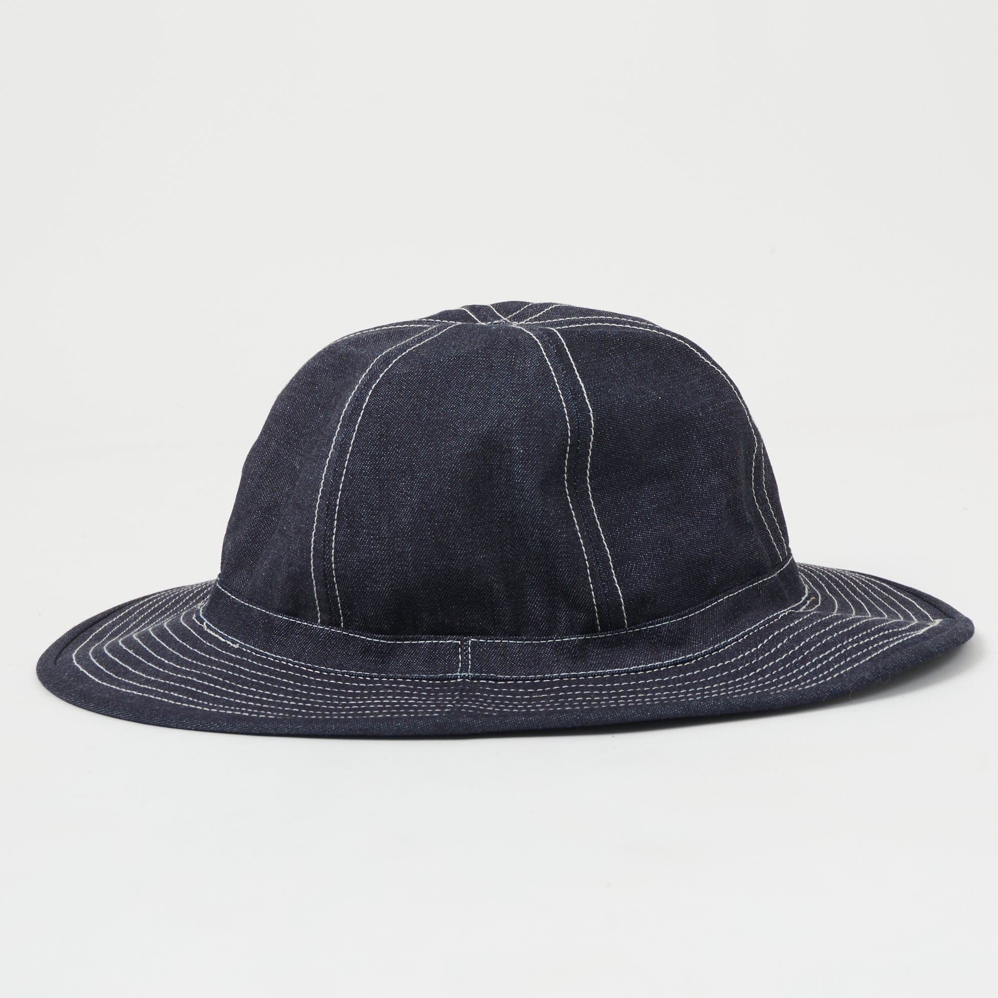 Freewheelers & Co U.S. Army 10oz Field Hat - Indigo Denim