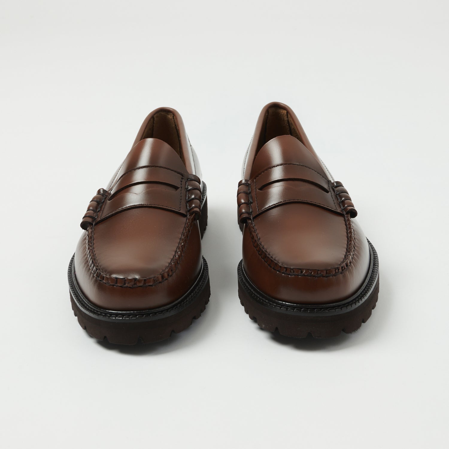 G.H. Bass & Co. Weejun 90s Larson Penny Loafer - Mid Brown – SON