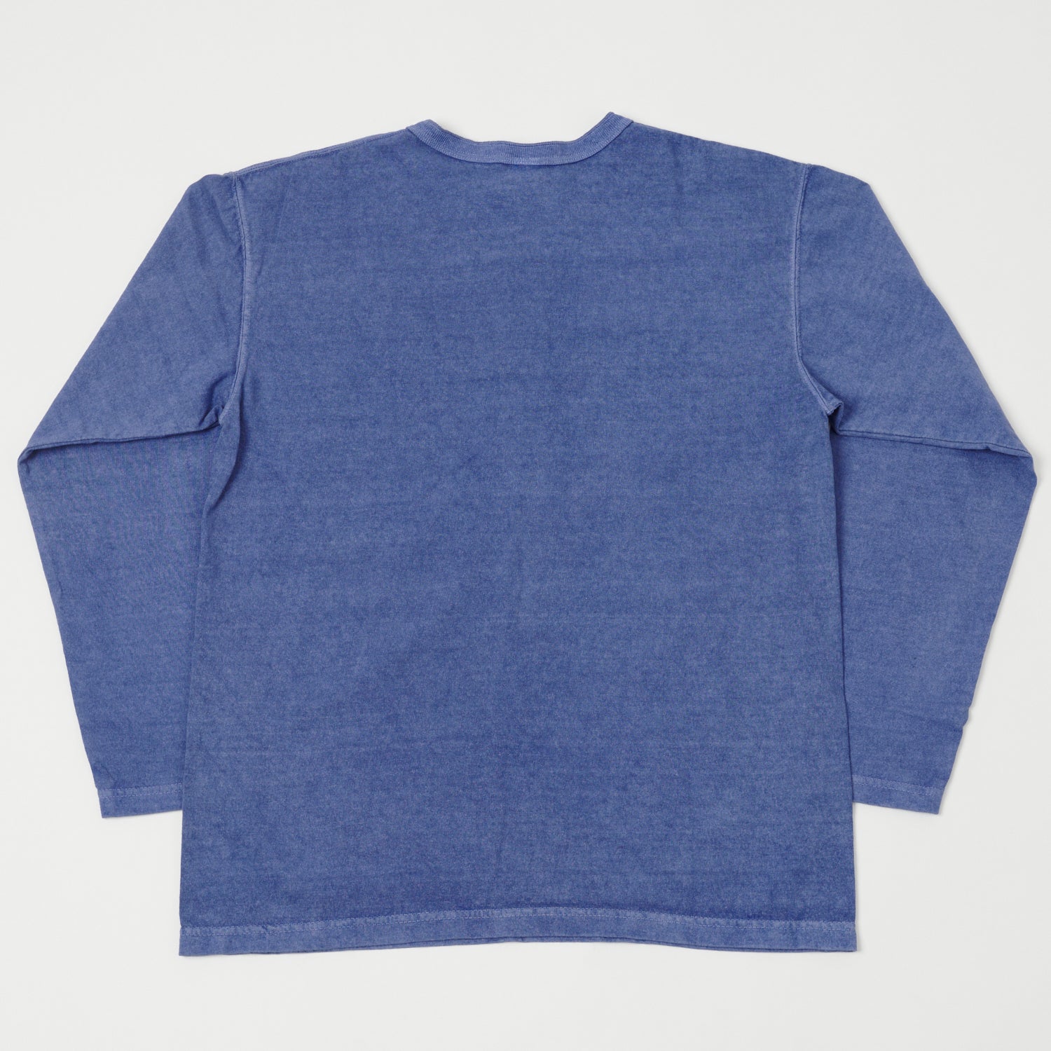 Good On Long Sleeve Henley - Lt Purple