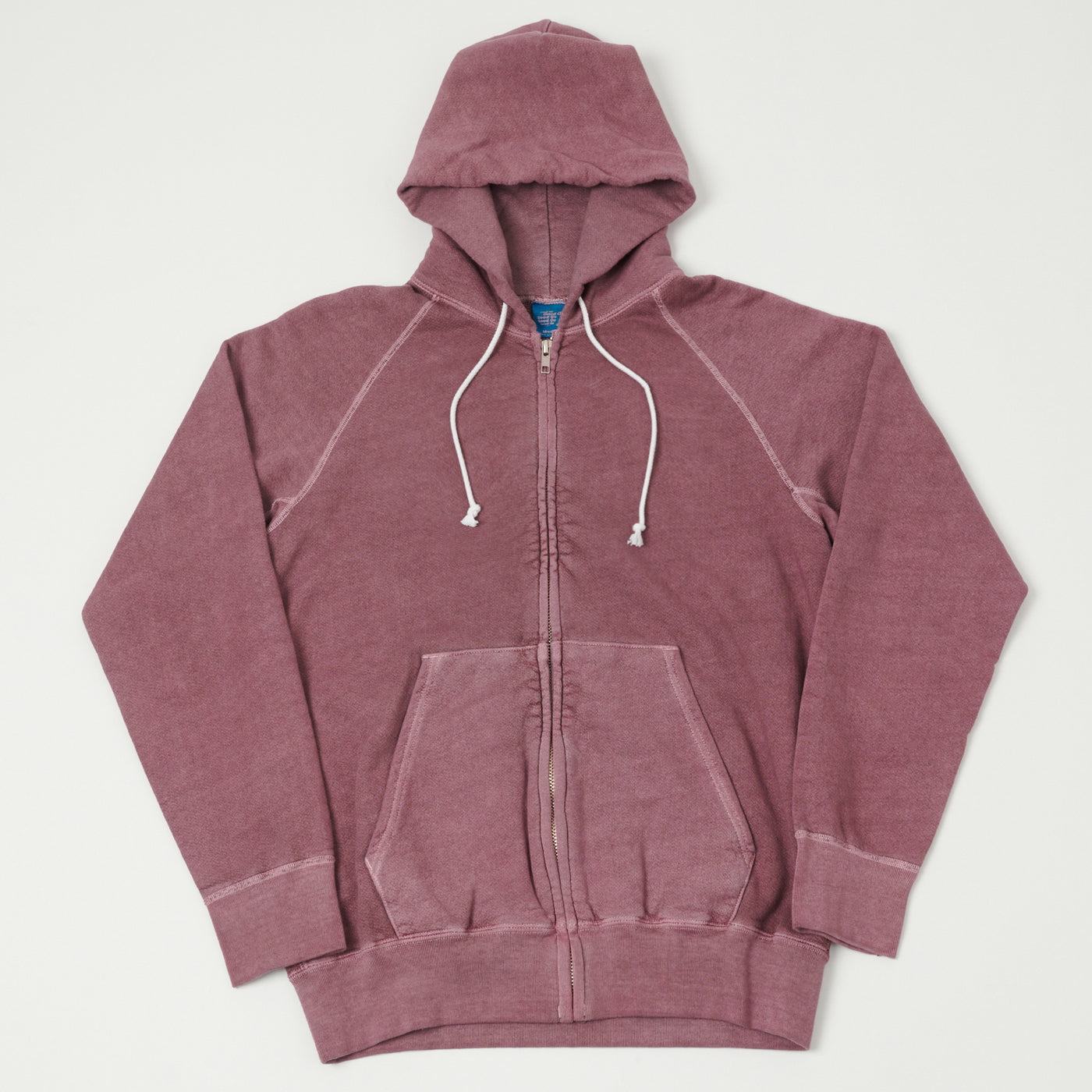 Good On Raglan Sleeve Zip Through Hoodie - Azuki
