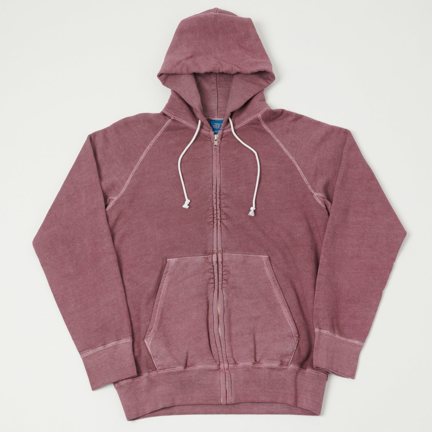 Good On Raglan Sleeve Zip Through Hoodie - Azuki