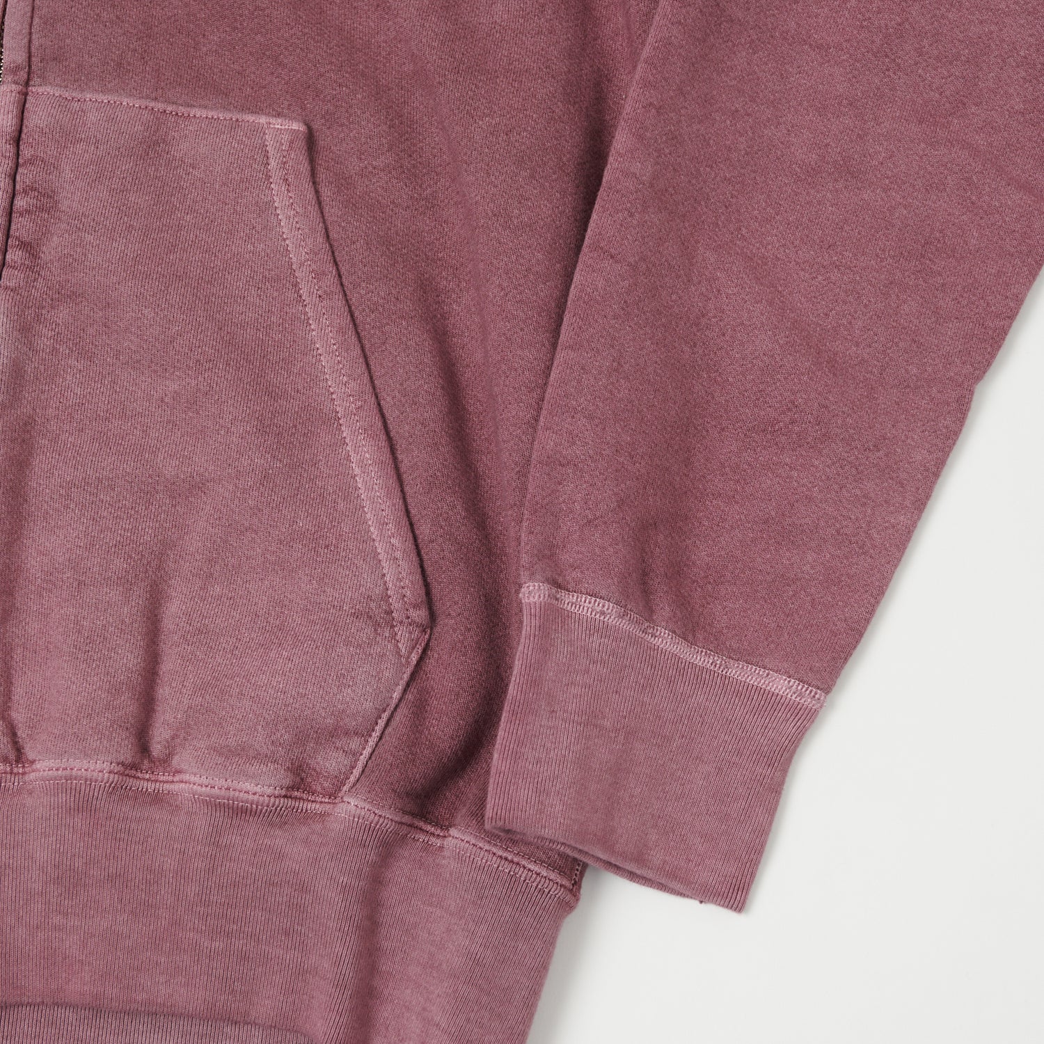 Good On Raglan Sleeve Zip Through Hoodie - Azuki