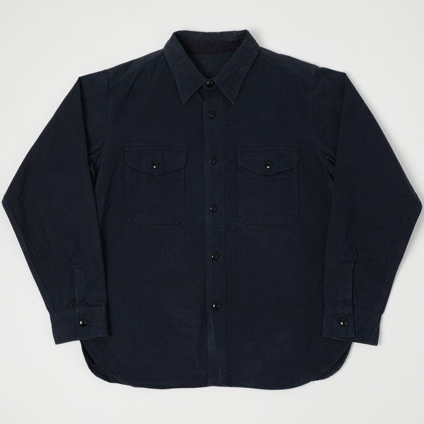 Gorouta x Son of a Stag Officer Shirt - Navy