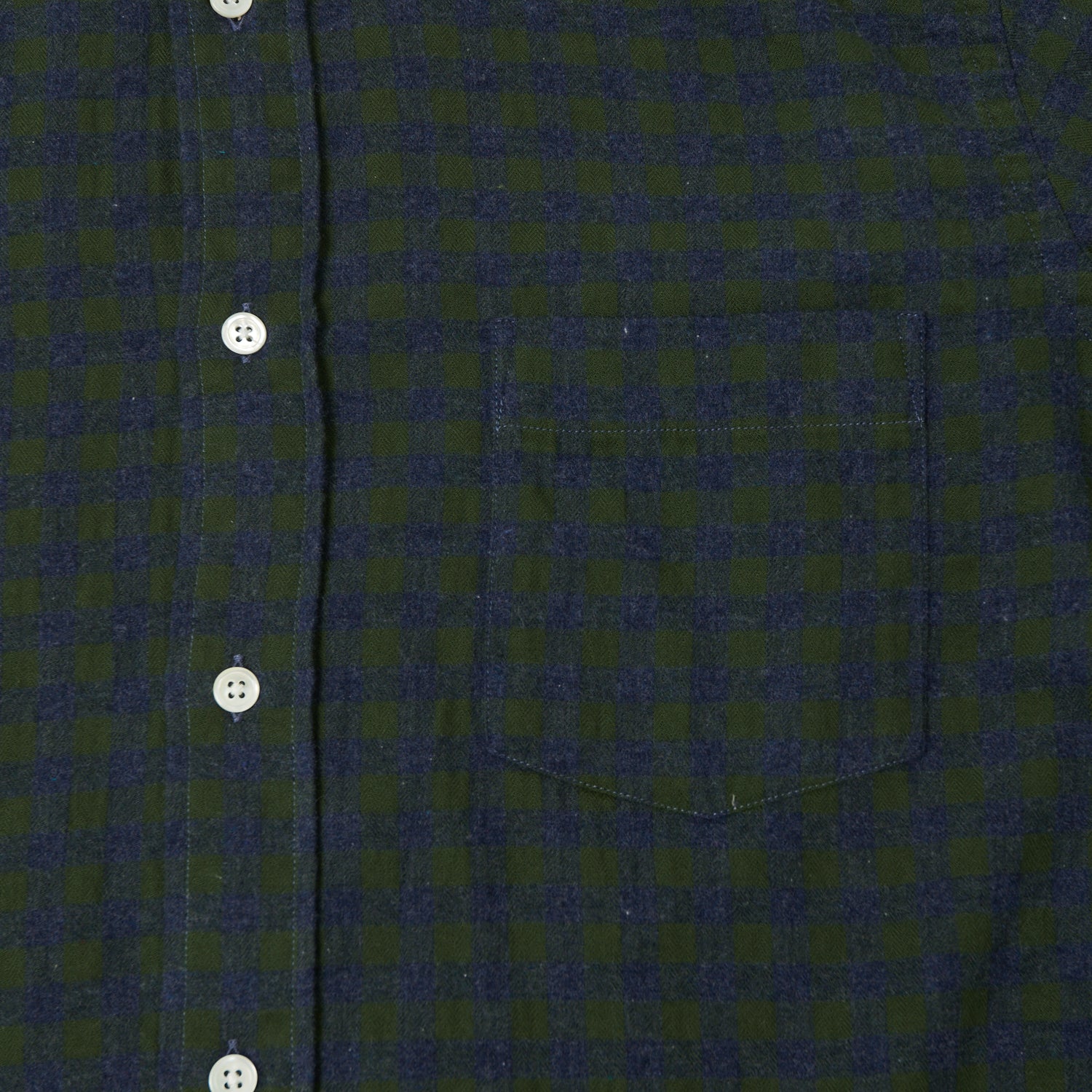 Hartford 'Paul' Gingham Shirt - Green