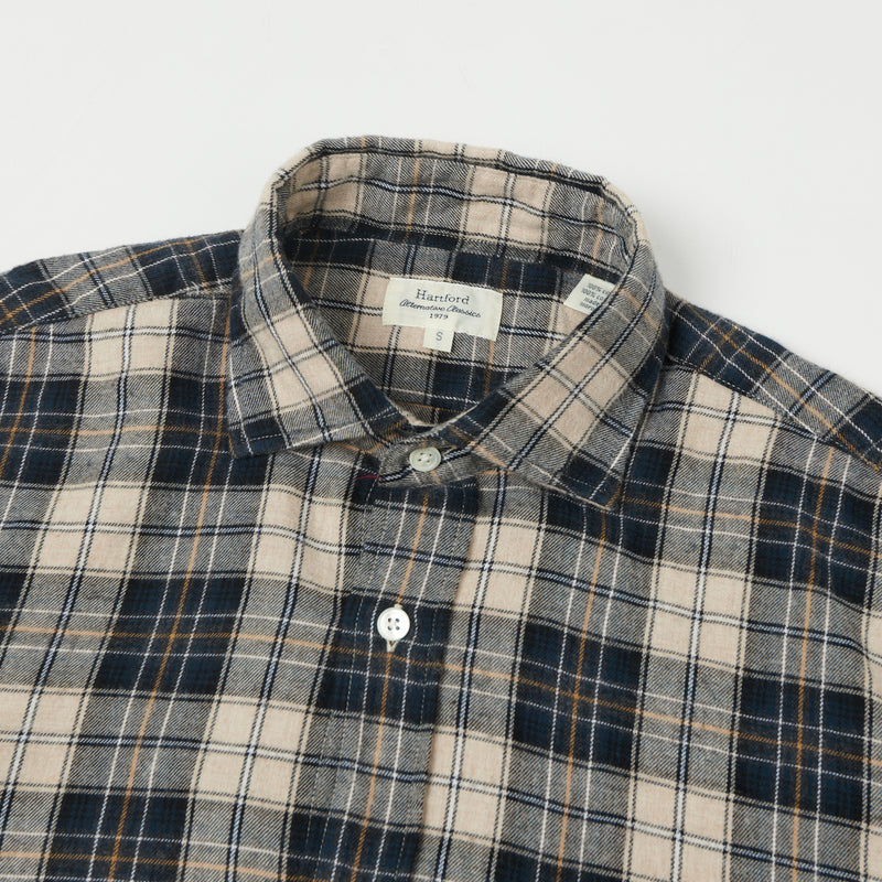 Hartford AY11021 Paul Shirt - Natural Plaid