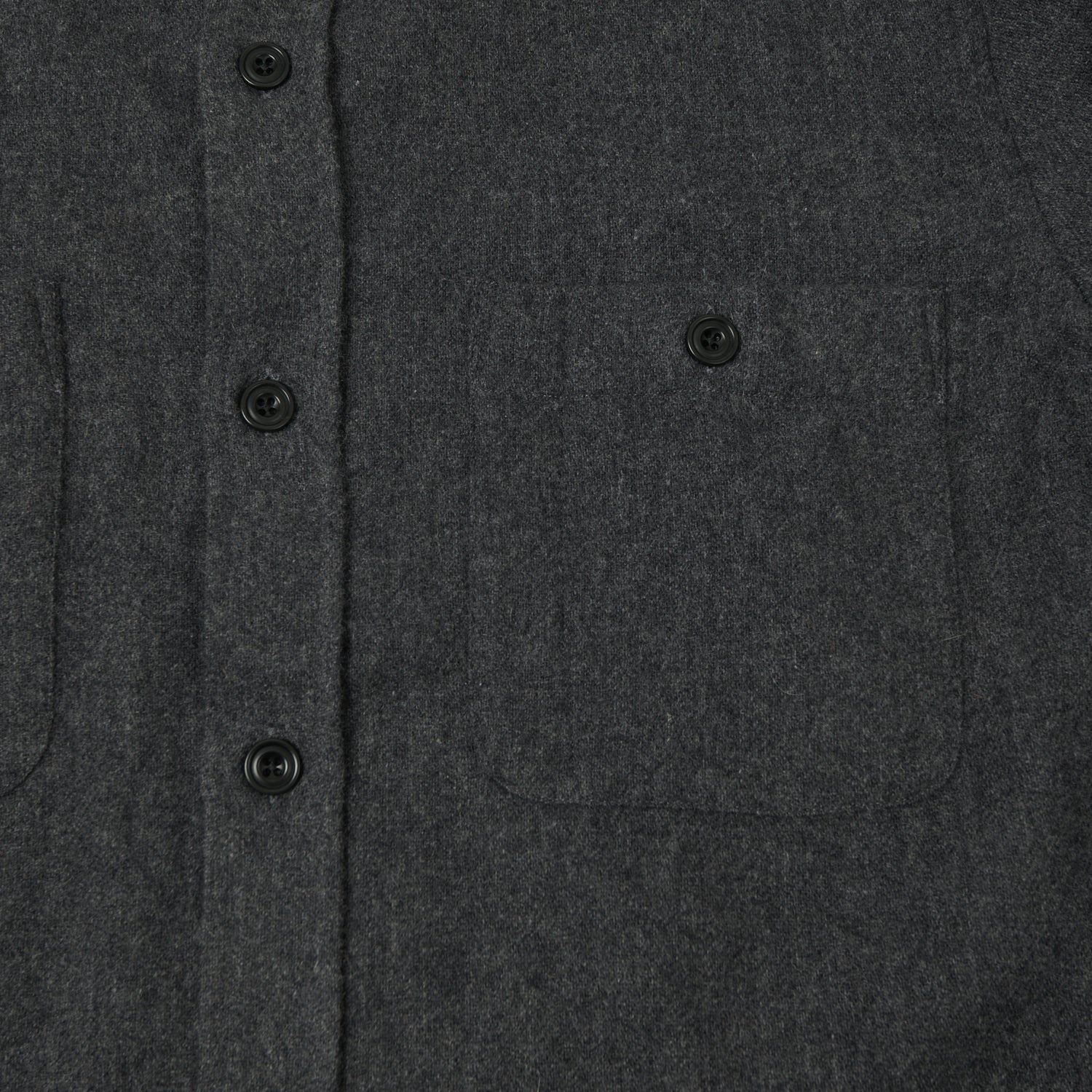 Hartford 'Percey' Wool Shirt - Grey