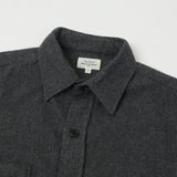 Hartford 'Percey' Wool Shirt - Grey