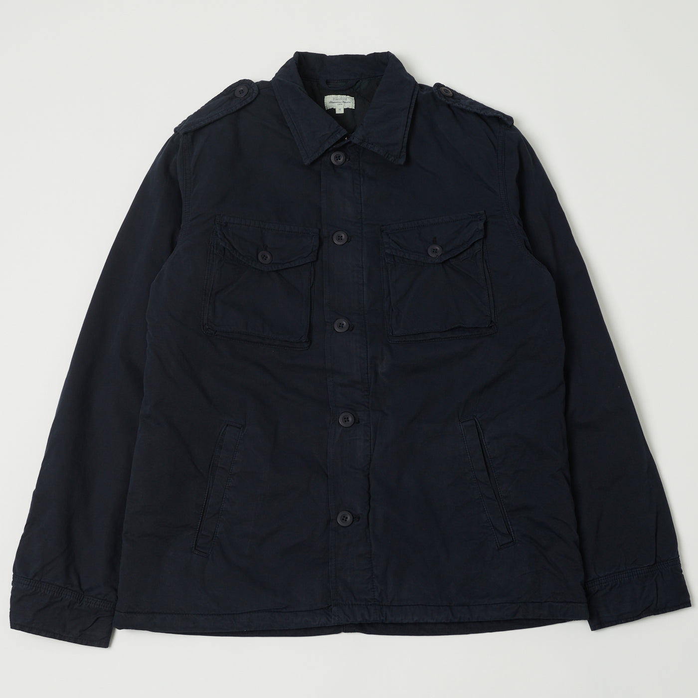 Hartford 'Jonah' Military Workers Jacket - Navy