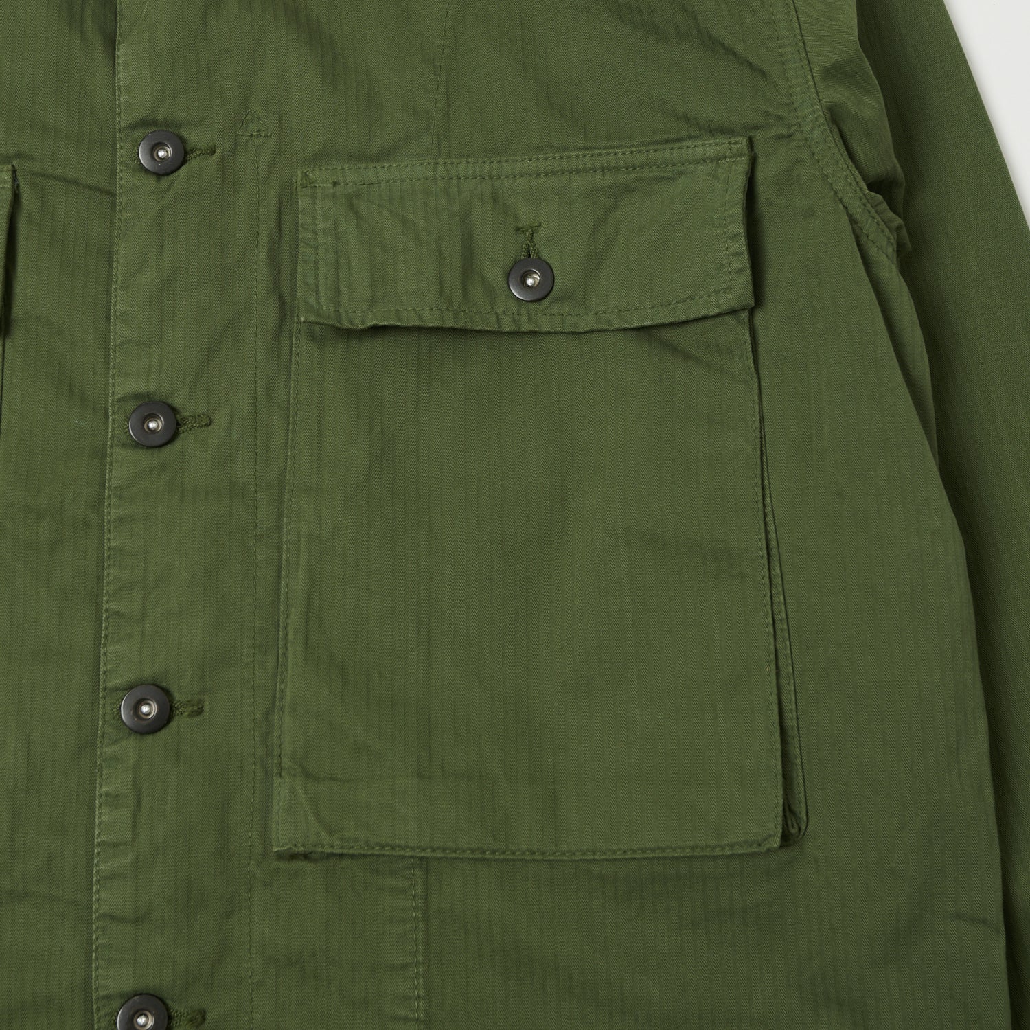 Hartford AYE2123 Darby Cotton Jacket - Army Green | SON OF A STAG