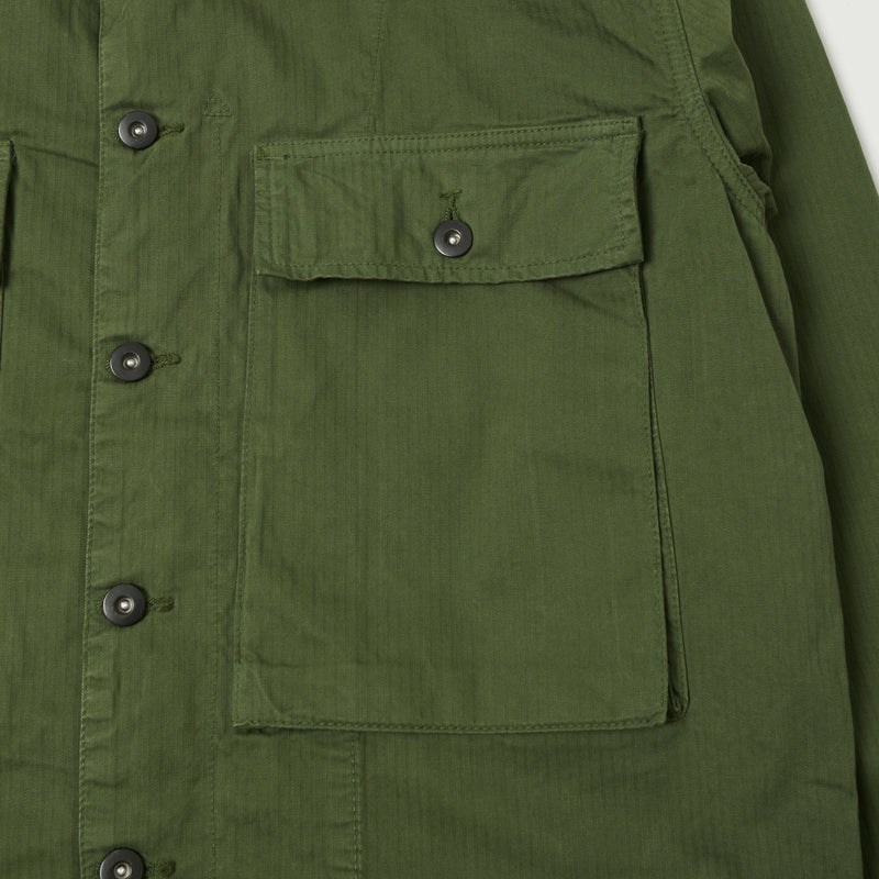Hartford AYE2123 Darby Cotton Jacket - Army Green