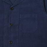 Hartford 'Perry Pat' Linen Work Jacket - Indigo