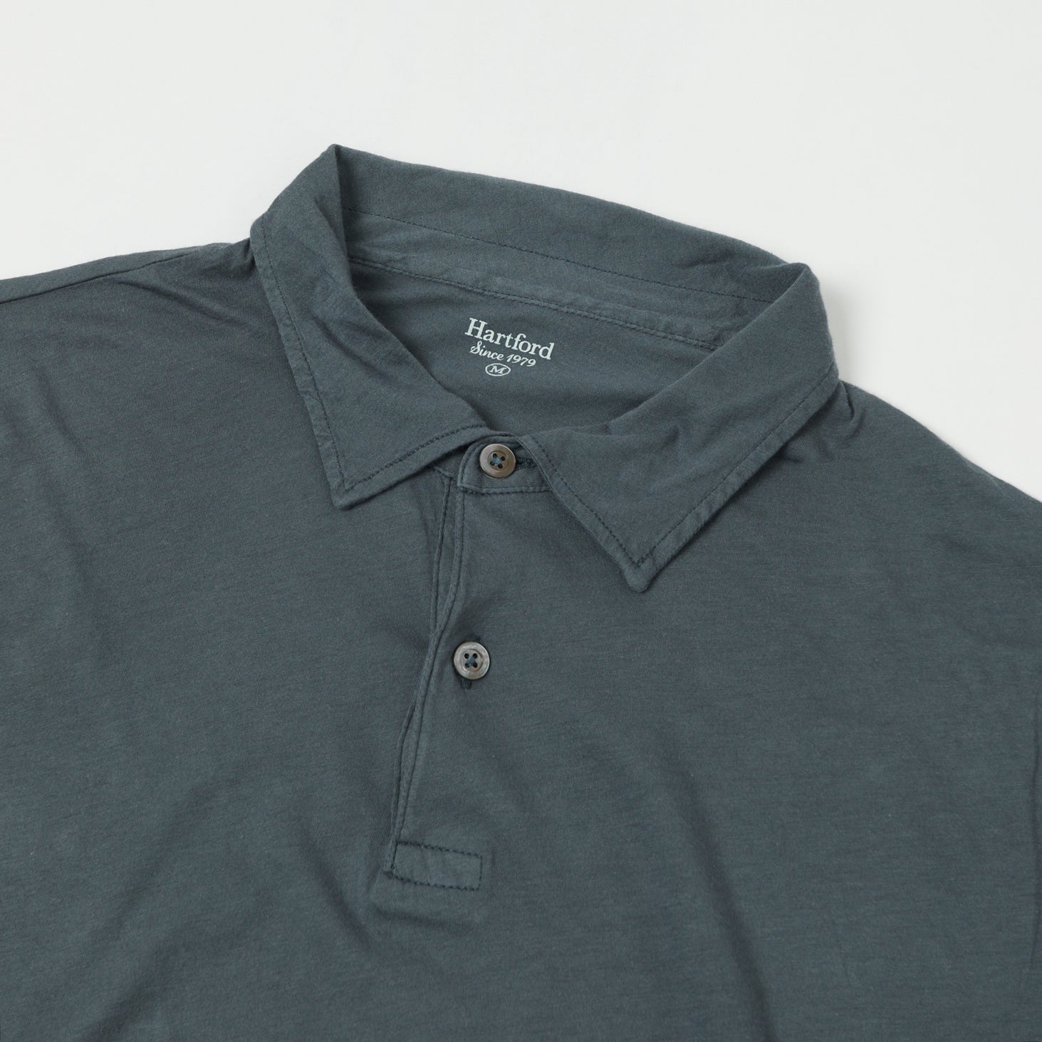 Hartford  Lightweight Jersey Polo Shirt - Thunder