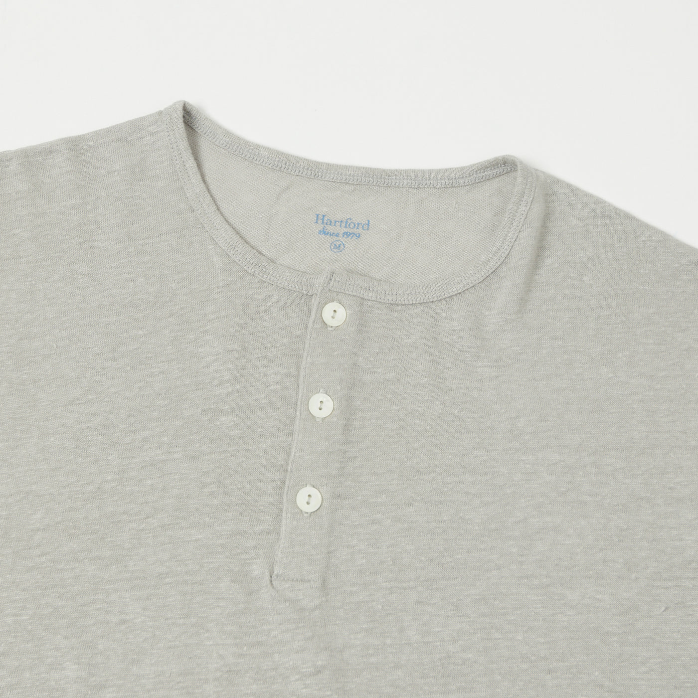 Hartford Linen Henley - Stone
