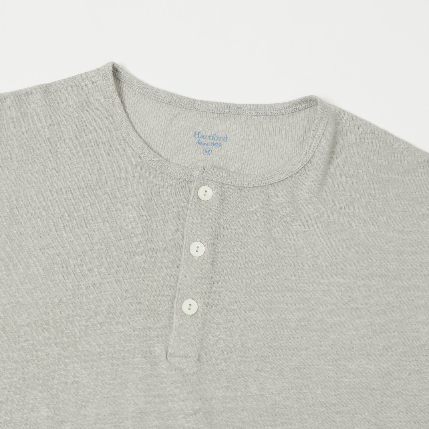 Hartford Linen Henley - Stone