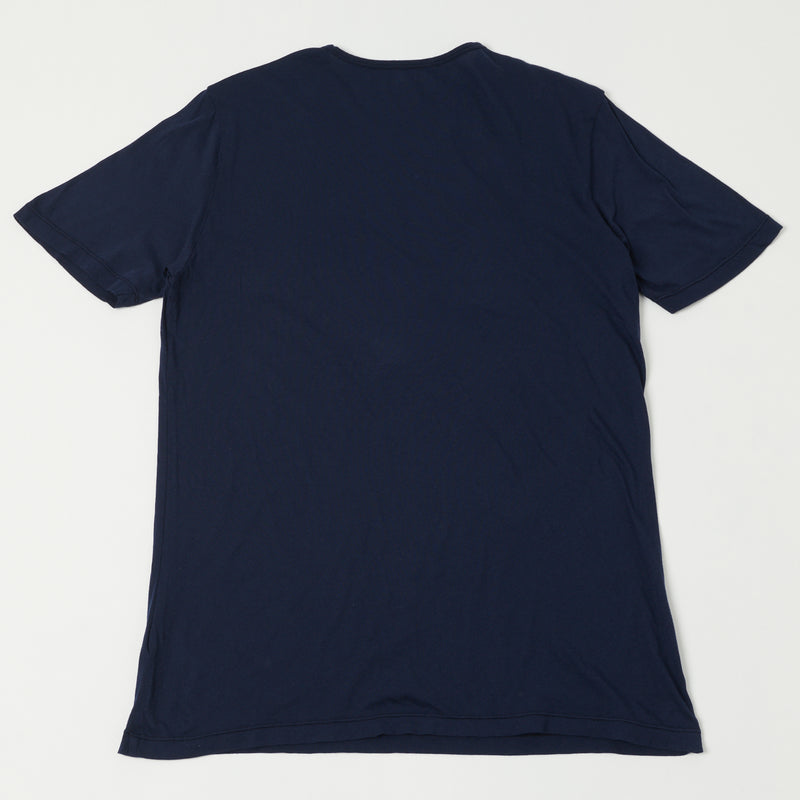 Hartford AZZ63301 Light Cotton Jersey T-Shirt - Navy