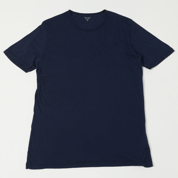 Hartford AZZ63301 Light Cotton Jersey T-Shirt - Navy