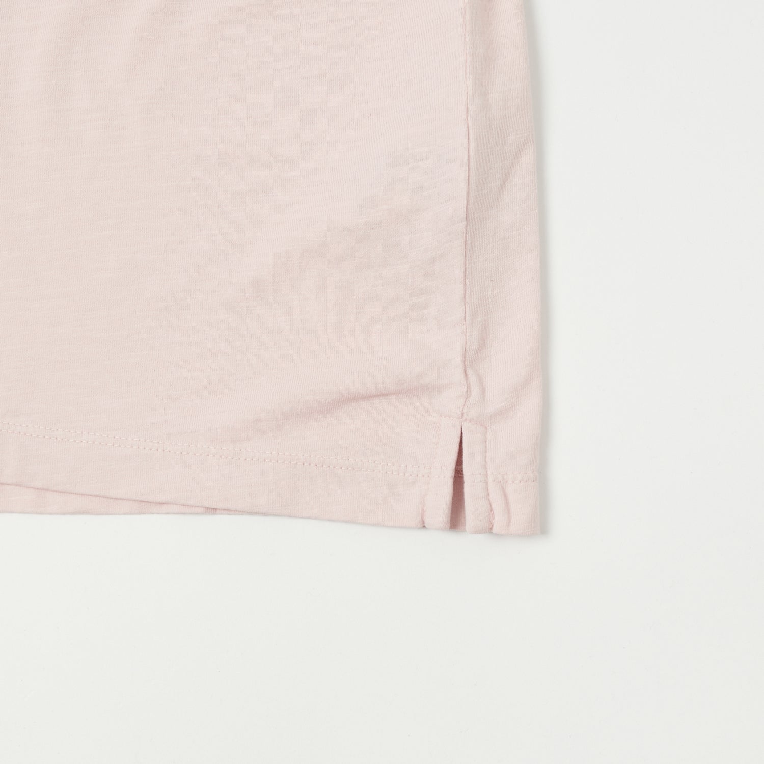 Hartford  Slub Jersey Polo Shirt - Faded Pink