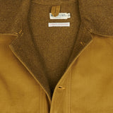 Heller's Cafe Red Head Wool & Cotton Cruiser Jacket Beige/Olive