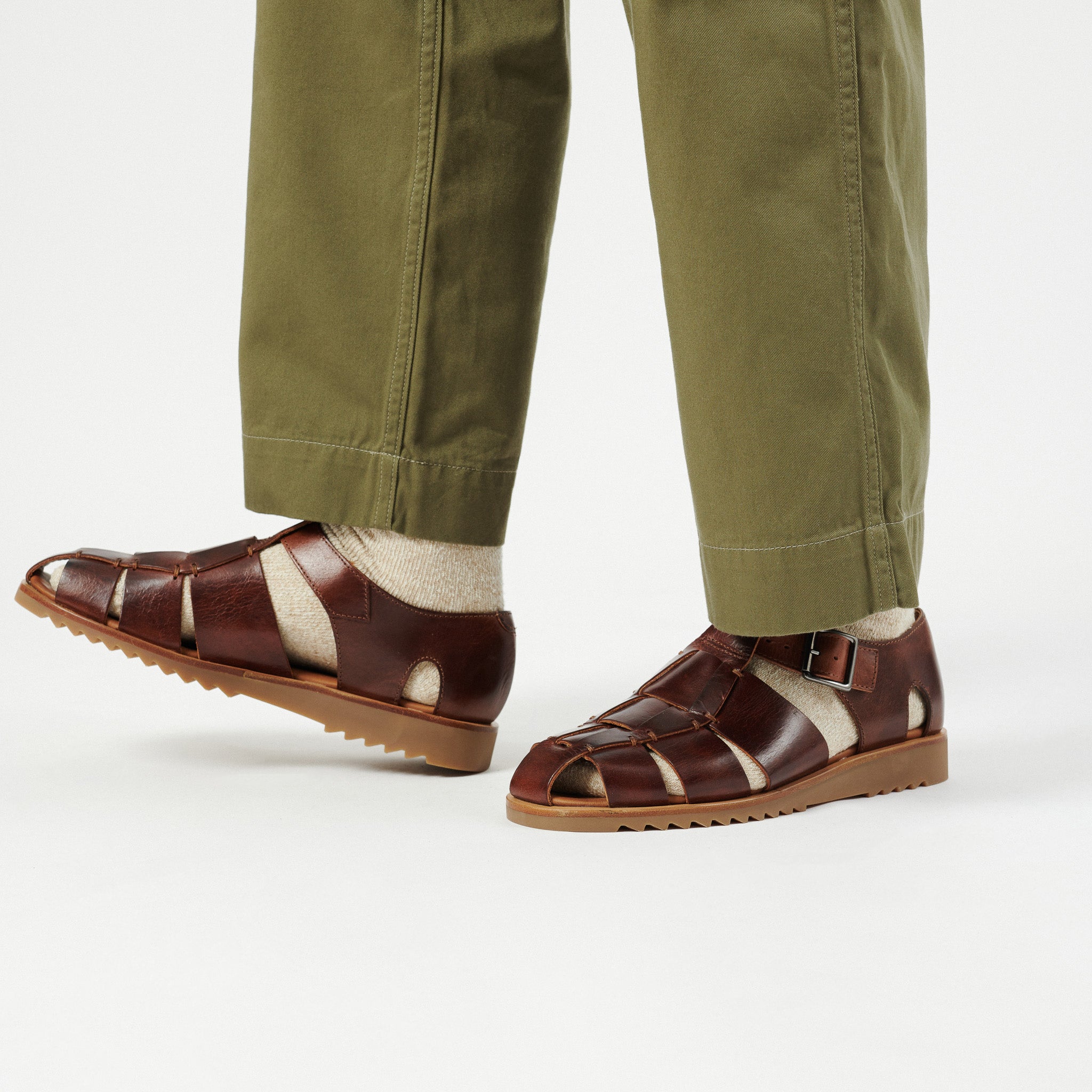 Paraboot Pacific Sport Sandal - Végétal Marron
