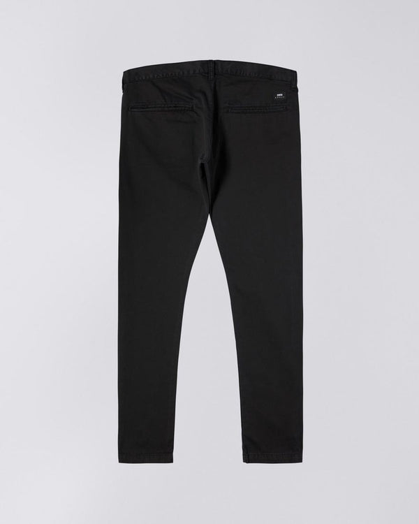 Edwin 55 PFD Chino - Black Enzyme Wash
