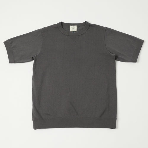 Jackman Dotsume Rib T-Shirt - Gunmetal